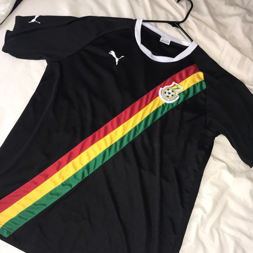 PUMA GHANA SOCCER (football) Jersey (AUTHENTIC)